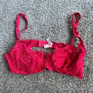 Red Lace VS Bra